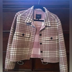 Rails cropped Shacket. Size medium. Never worn, new without tags.
